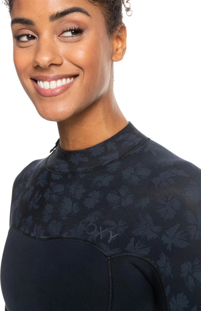 Roxy 3/2 mm Swell Back-Zip GBS Wetsuit - Women's 4 Roxy 3/2 mm Swell Back-Zip GBS Wetsuit - Women's - Image 4