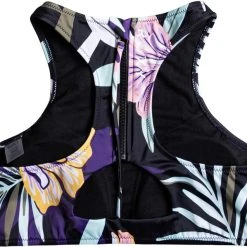 Roxy Active Crop Top Bikini Swimsuit Top - Women's -Teravail Sales Store b16fc76d 0c34 402a bbfa 5154c59e34f9