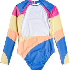 Roxy Pop Surf Long-Sleeve One-Piece Swimsuit - Women's -Teravail Sales Store d9536452 f2fe 4a0f 82bd 6955347973cd